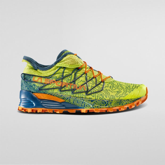 La Sportiva Mutant Men product view 3 — Lime Punch/Storm Blue
