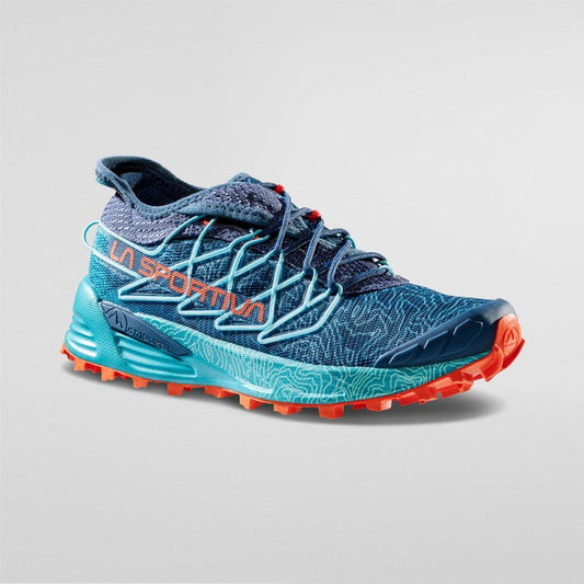La Sportiva Mutant Woman product view 1 — Storm Blue/Cherry Tomato