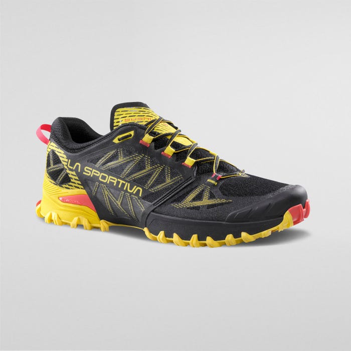 La Sportiva Bushido III Men product view 1 — Black/Yellow