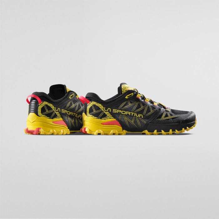 La Sportiva Bushido III Men product view 5 — Black/Yellow