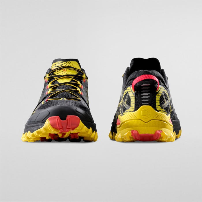 La Sportiva Bushido III Men product view 6 — Black/Yellow