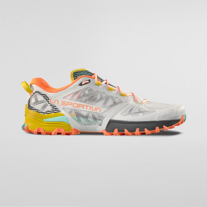 La Sportiva Bushido III Men product view 3 — Chalk/Yellow