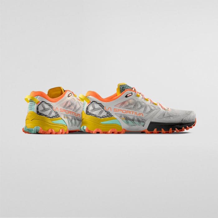 La Sportiva Bushido III Men product view 5 — Chalk/Yellow