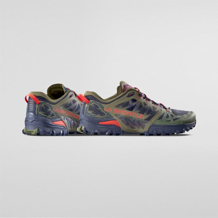 La Sportiva Bushido III Men product view 5 — Cypress/Mountain Red