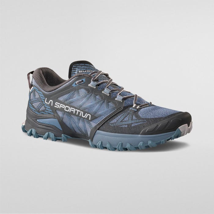 La Sportiva Bushido III Woman product view 1 — Carbon/Limestone