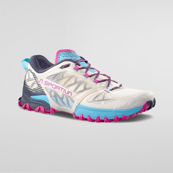 La Sportiva Bushido III Woman product view 1 — Chalk/Night Sky