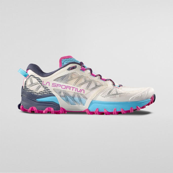 La Sportiva Bushido III Woman product view 3 — Chalk/Night Sky