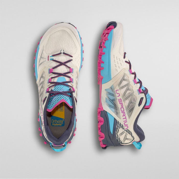 La Sportiva Bushido III Woman product view 4 — Chalk/Night Sky