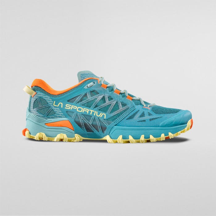 La Sportiva Bushido III Woman product view 3 — Everglade/Zest