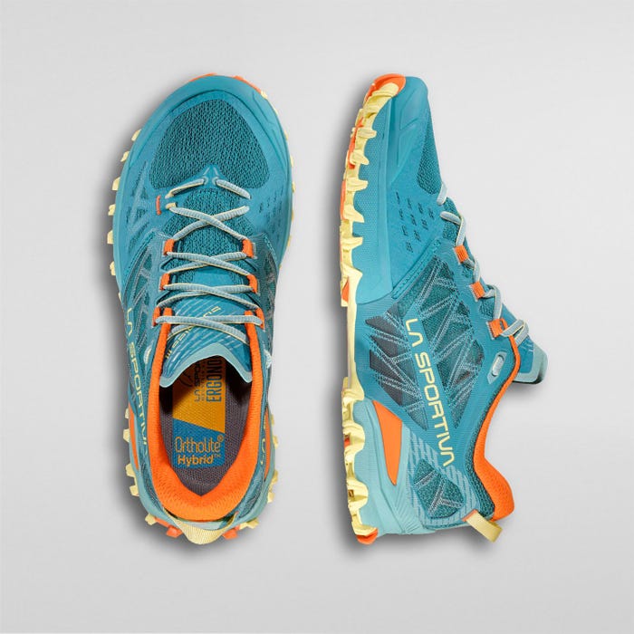 La Sportiva Bushido III Woman product view 4 — Everglade/Zest