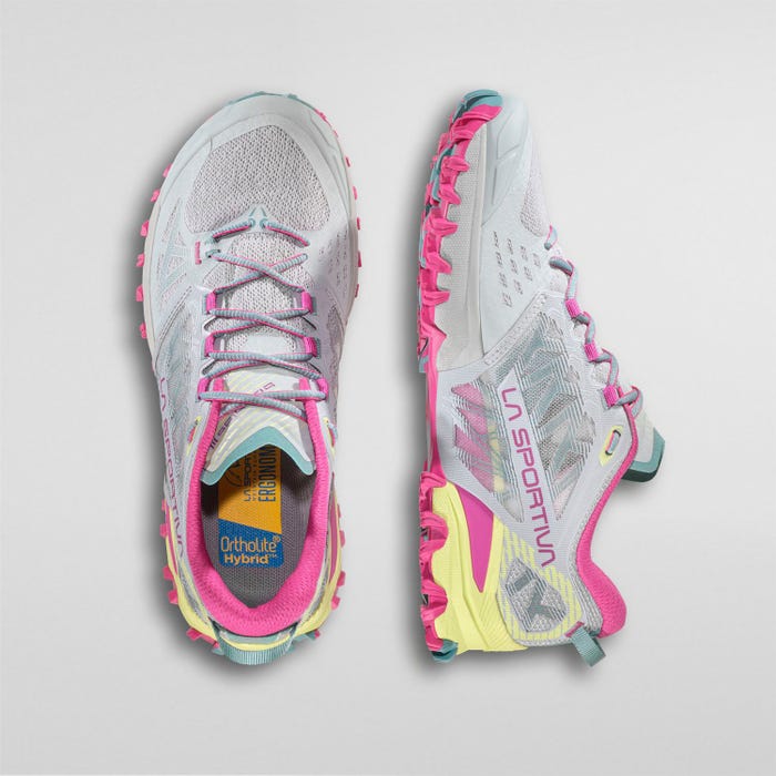 La Sportiva Bushido III Woman product view 4 — Moon/Springtime