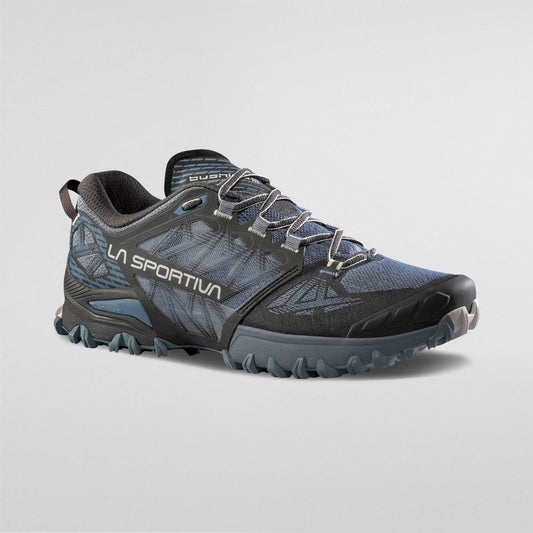 La Sportiva Bushido III Wide Woman product view 1 — Carbon/Limestone