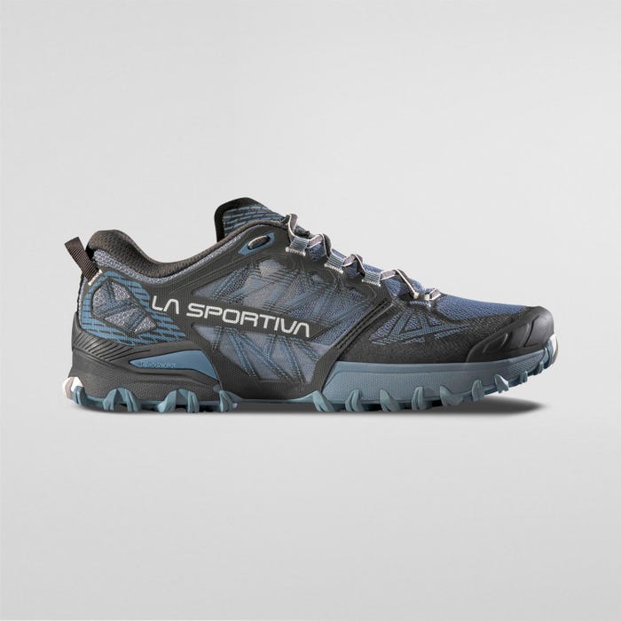 La Sportiva Bushido III Wide Woman product view 3 — Carbon/Limestone
