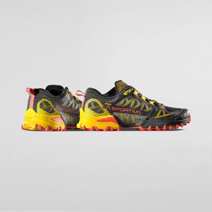 La Sportiva Bushido III GTX Men product view 5 — Black/Yellow