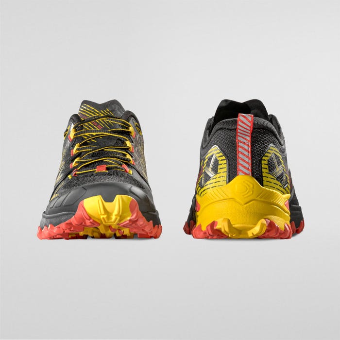 La Sportiva Bushido III GTX Men product view 6 — Black/Yellow