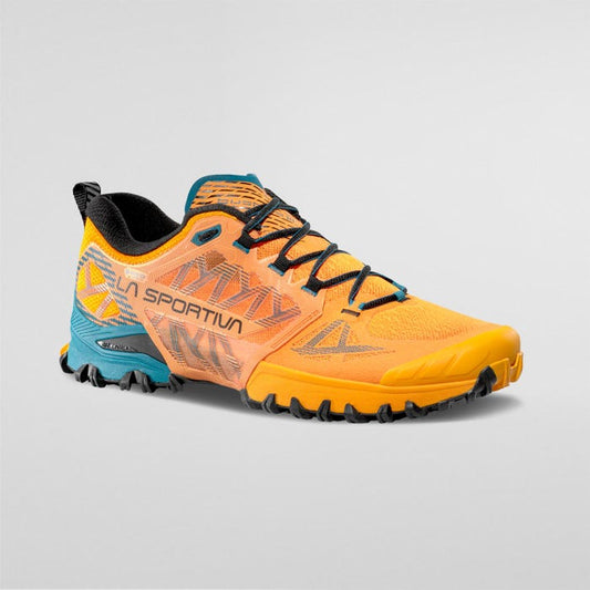 La Sportiva Bushido III GTX Men product view 1 — Papaya/Everglade