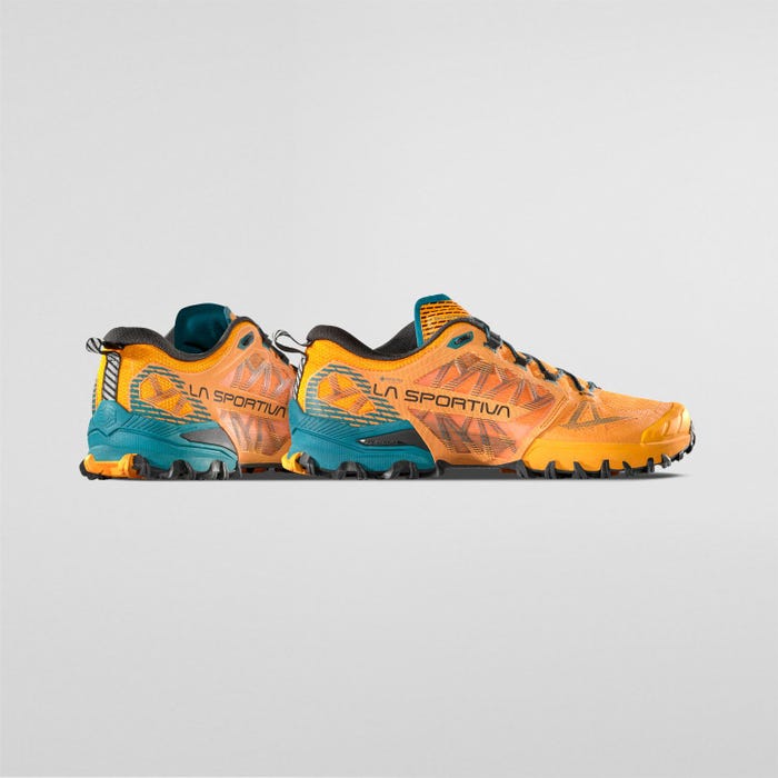 La Sportiva Bushido III GTX Men product view 5 — Papaya/Everglade
