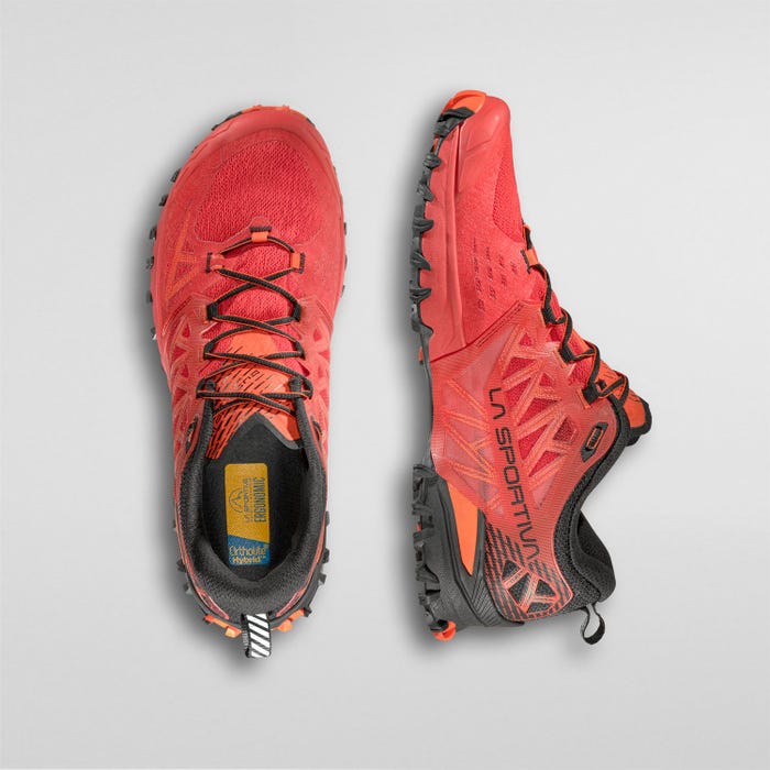 La Sportiva Bushido III GTX Men product view 4 — Tango Red/Black