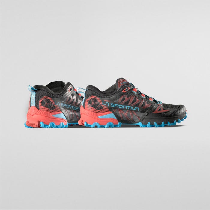 La Sportiva Bushido III Woman GTX product view 5 — Black/Hibiscus