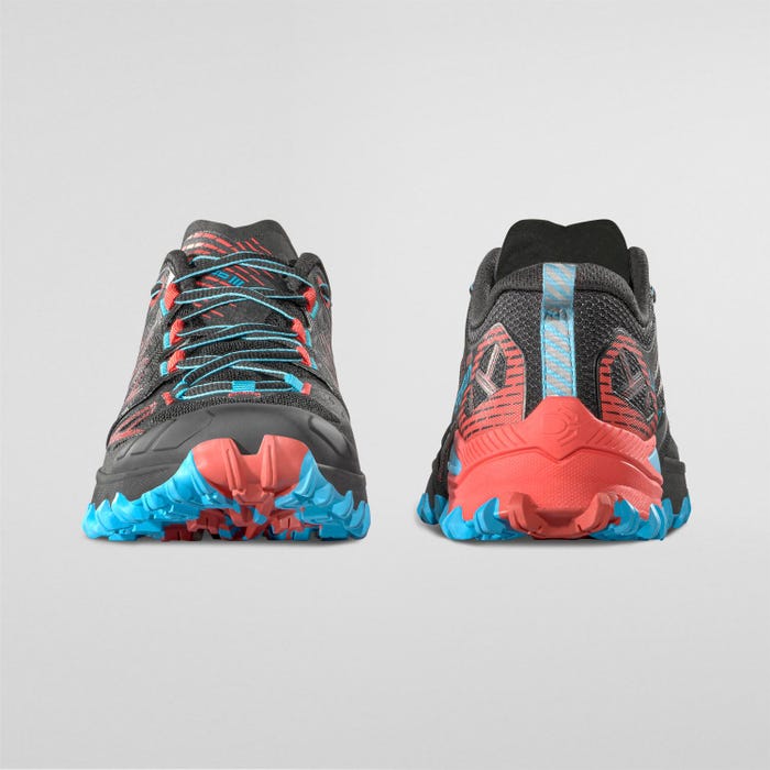 La Sportiva Bushido III Woman GTX product view 6 — Black/Hibiscus