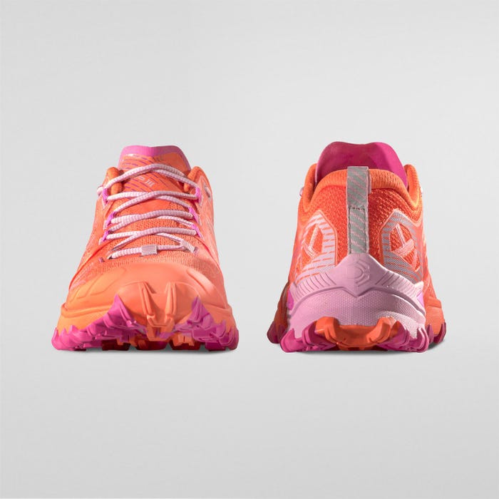 La Sportiva Bushido III Woman GTX product view 6 — Cherry Tomato/Rose