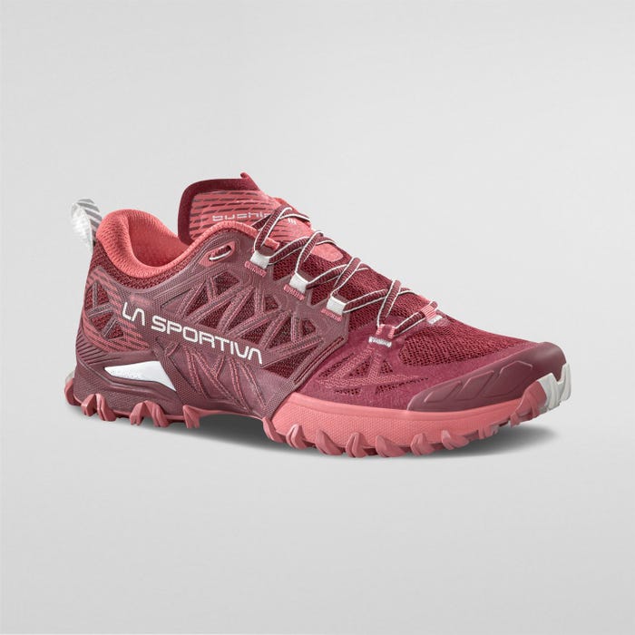 La Sportiva Bushido III Woman GTX product view 1 — Redwood/Rosebay