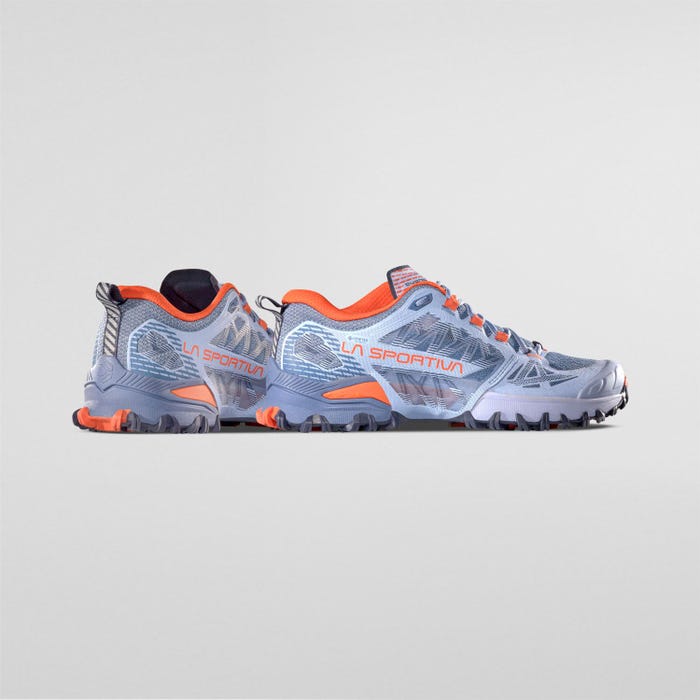 La Sportiva Bushido III Woman GTX product view 5 — Stone-Blue/Moonlight