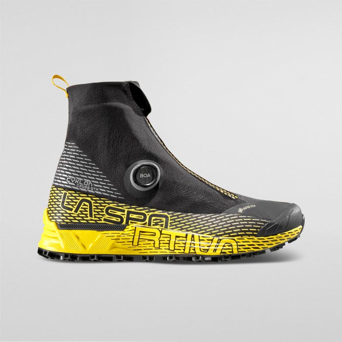 La Sportiva Cyklon Cross GTX Men product view 3 — Black/Yellow