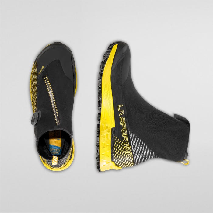 La Sportiva Cyklon Cross GTX Men product view 4 — Black/Yellow