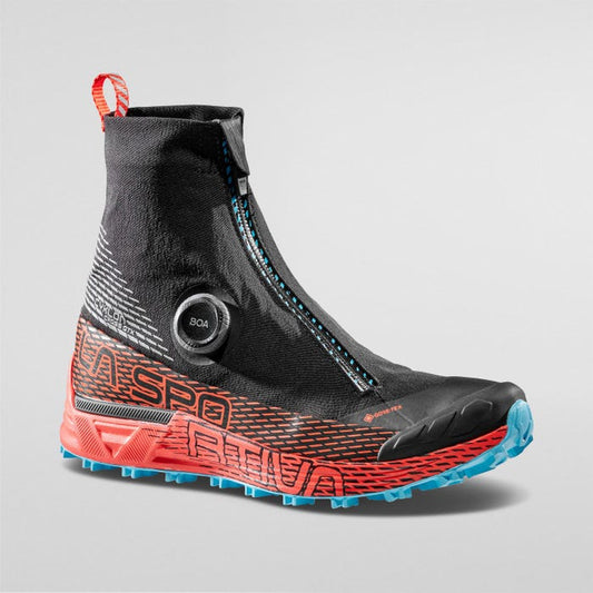 La Sportiva Cyklon Cross Woman GTX product view 1 — Black/Hibiscus