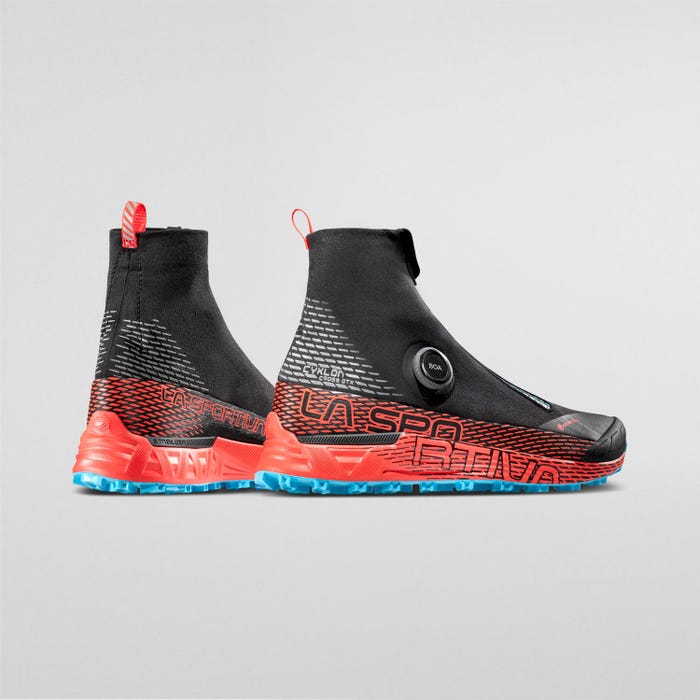 La Sportiva Cyklon Cross Woman GTX product view 5 — Black/Hibiscus
