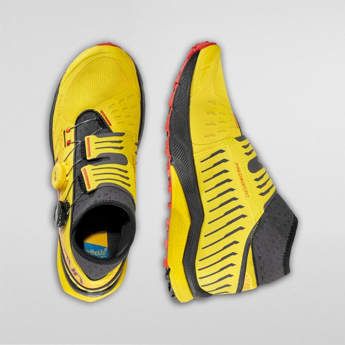 La Sportiva Jackal II BOA Men product view 4 — Yellow/Black