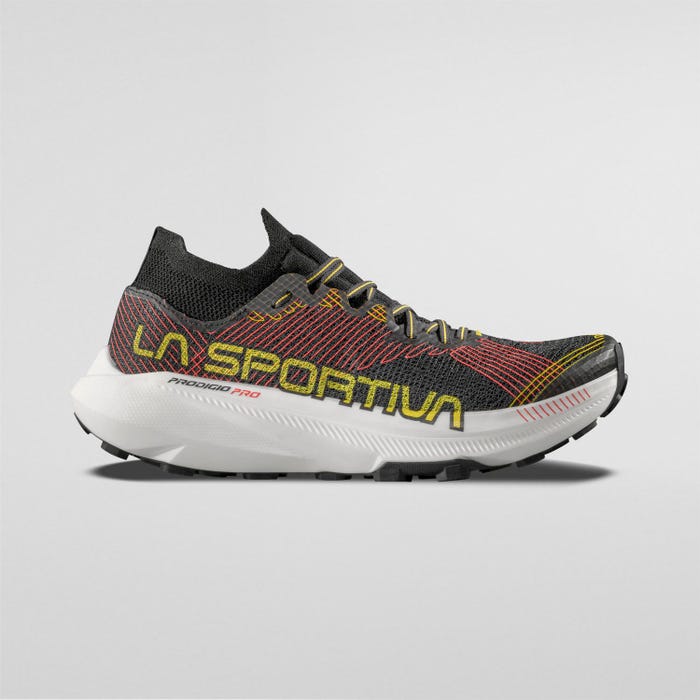 La Sportiva Prodigio Pro Men product view 4 — Black/Yellow