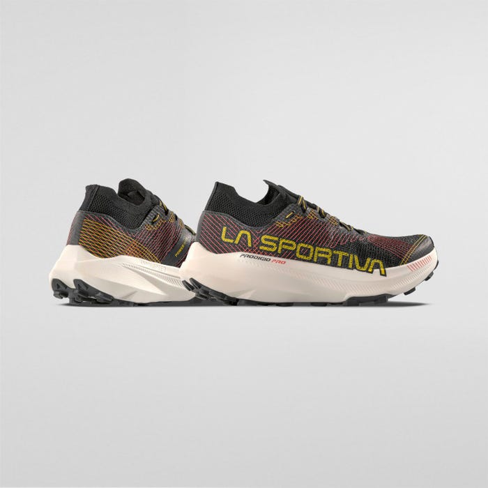 La Sportiva Prodigio Pro Men product view 6 — Black/Yellow