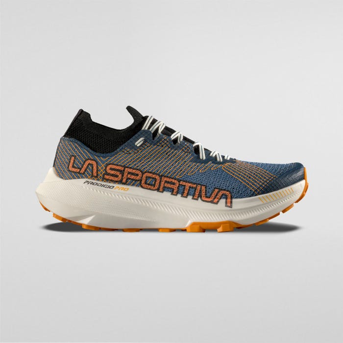 La Sportiva Prodigio Pro Men product view 3 — Hurricane/Apricot