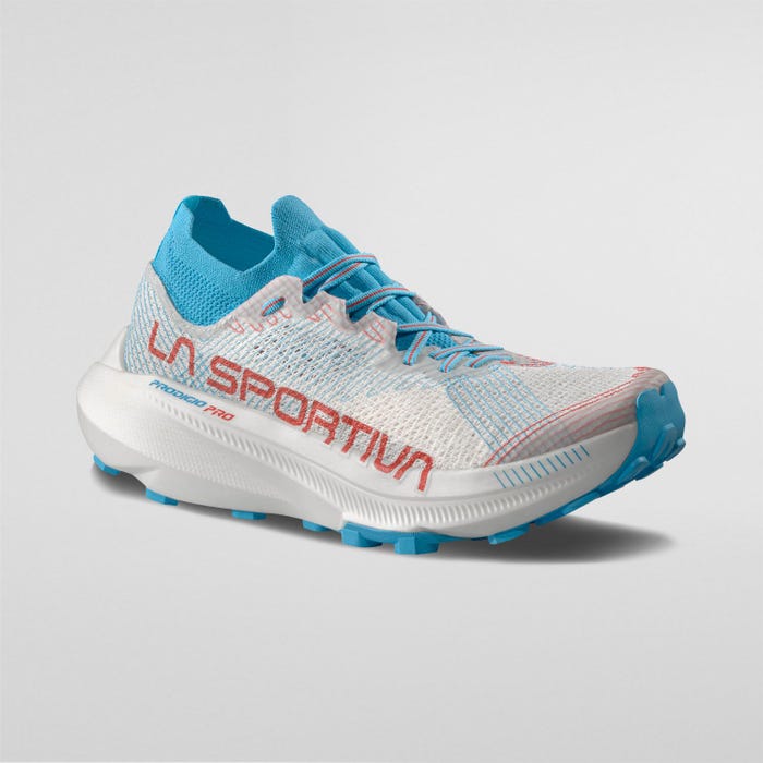 La Sportiva Prodigio Pro Woman product view 1 — White/Malibu Blue
