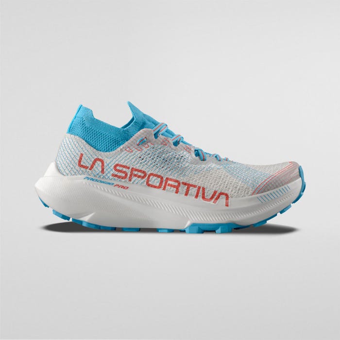La Sportiva Prodigio Pro Woman product view 4 — White/Malibu Blue
