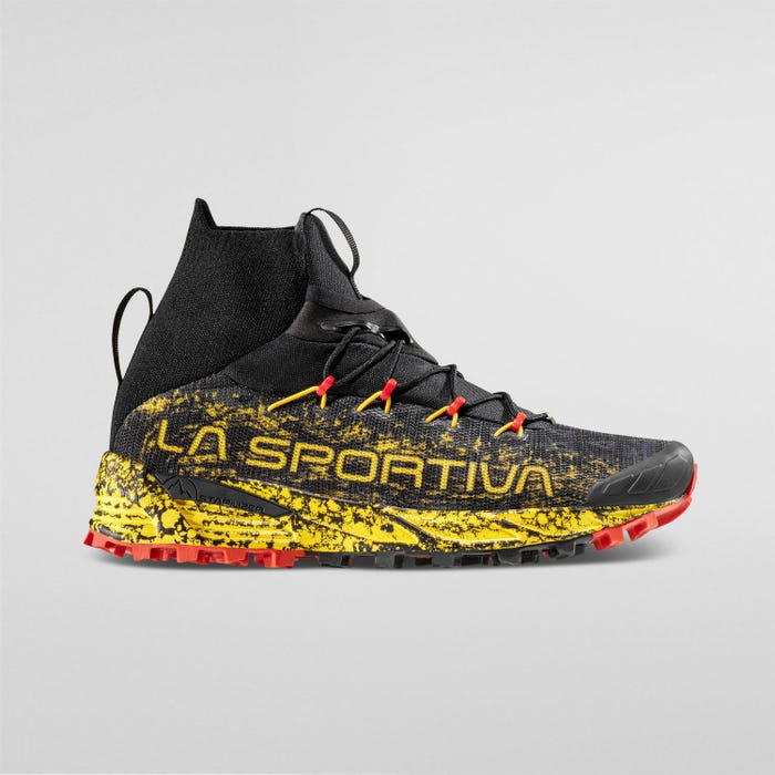 La Sportiva Uragano GTX Men product view 3 — Black/Yellow