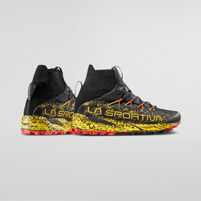 La Sportiva Uragano GTX Men product view 5 — Black/Yellow