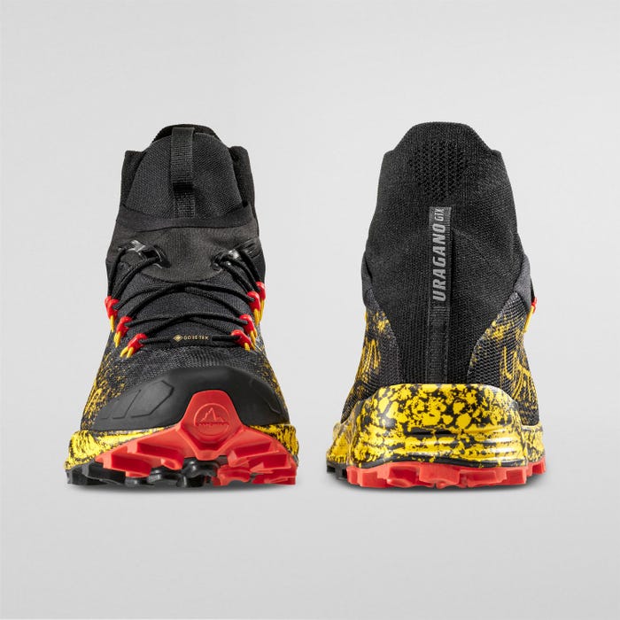 La Sportiva Uragano GTX Men product view 6 — Black/Yellow