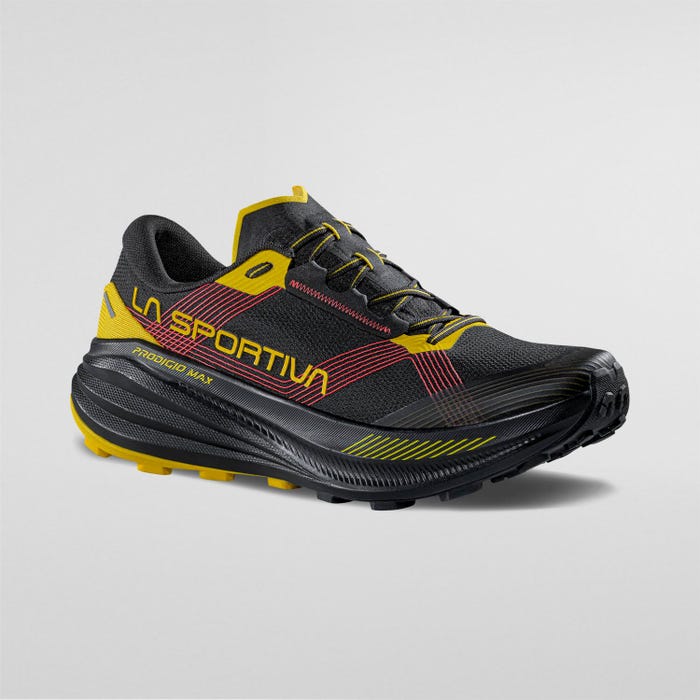 La Sportiva Prodigio Max Men product view 1 — Black/Yellow