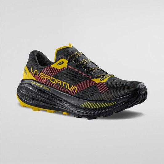 La Sportiva Prodigio Max Men product view 1 — Black/Yellow
