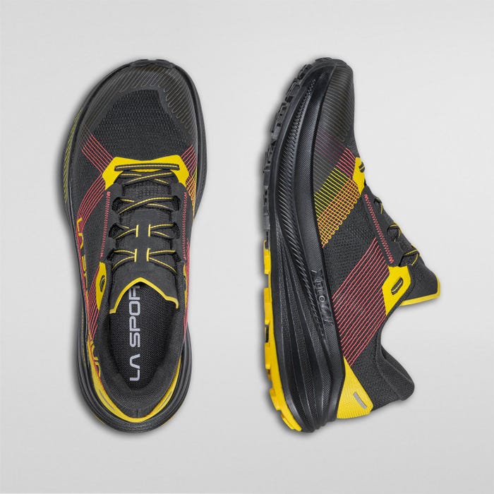 La Sportiva Prodigio Max Men product view 4 — Black/Yellow