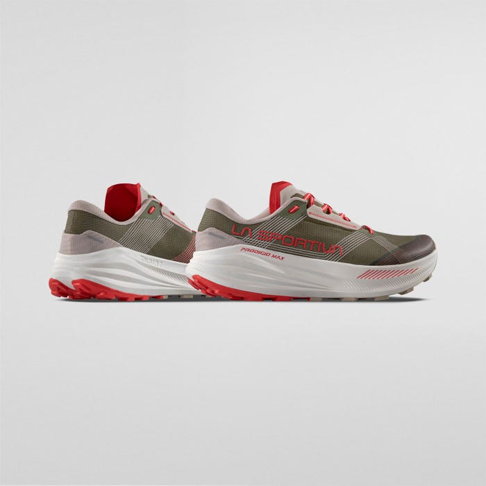 La Sportiva Prodigio Max Men product view 1 — Cypress/Mountain Red