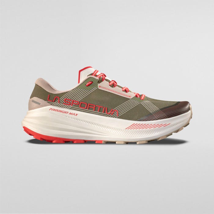 La Sportiva Prodigio Max Men product view 5 — Cypress/Mountain Red