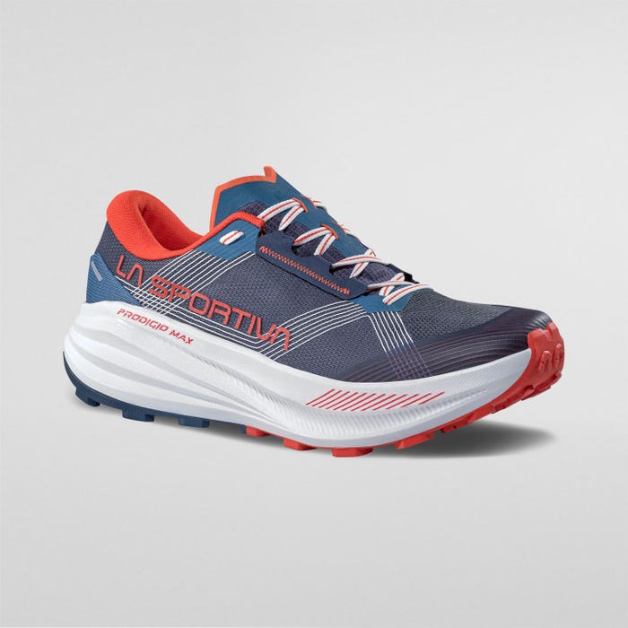 La Sportiva Prodigio Max Men product view 1 — Night Sky/Mountain Red