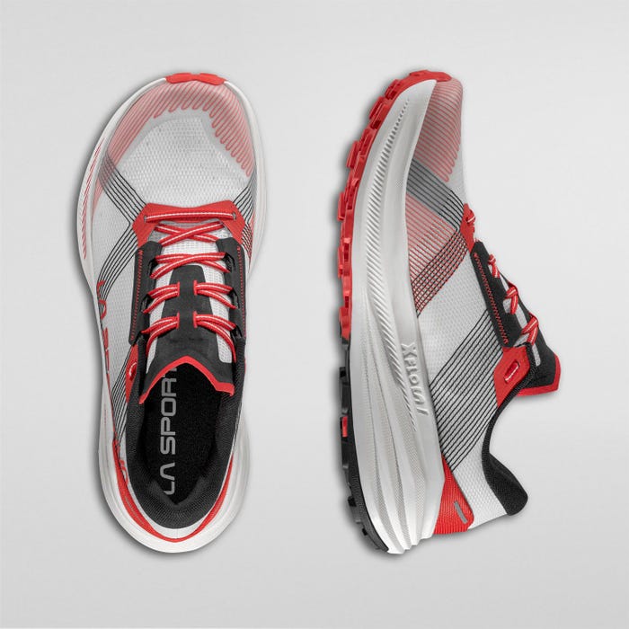La Sportiva Prodigio Max Men product view 4 — White/Lava