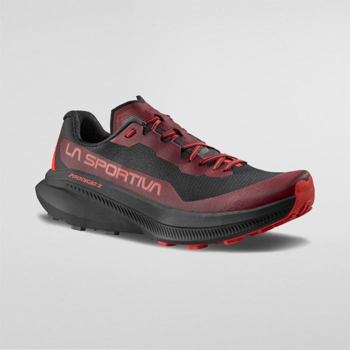 La Sportiva Prodigio 2 Men product view 1 — Onyx/Mountain Red