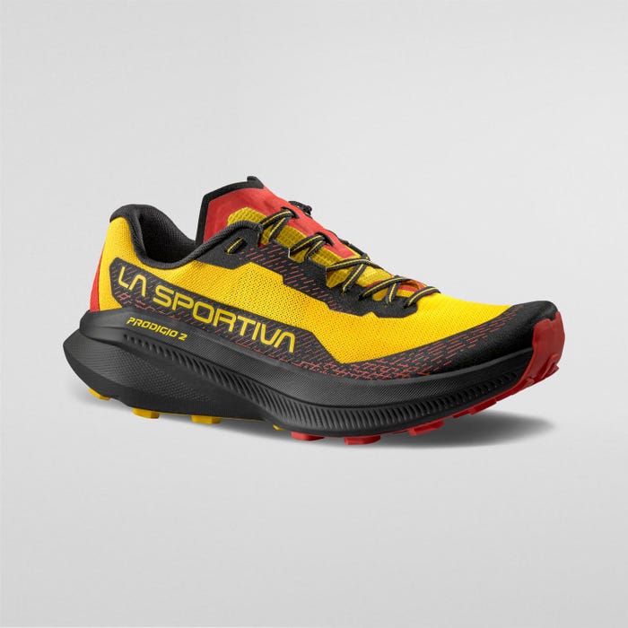 La Sportiva Prodigio 2 Men product view 1 — Yellow/Black