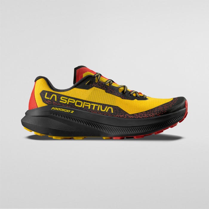 La Sportiva Prodigio 2 Men product view 3 — Yellow/Black